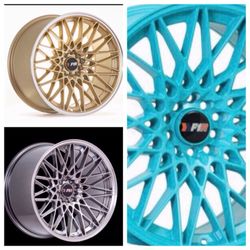 F1R 18” wheels fit 5x114 5x120 5x112 (Only 50 down payment/ no credit check)