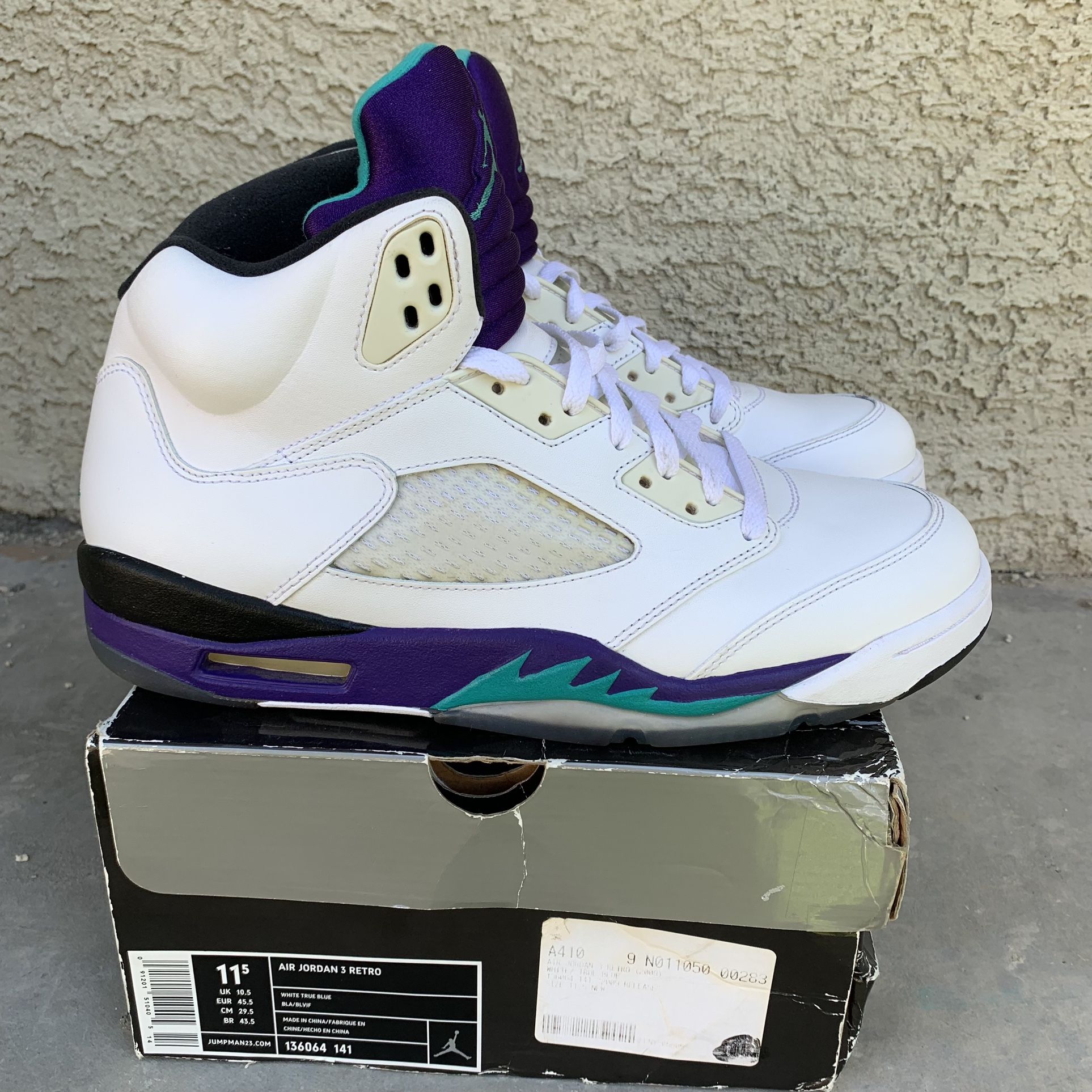 Air Jordan 5 Retro Grapes
