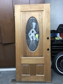 Use Sold Wood Door  Home Entrance