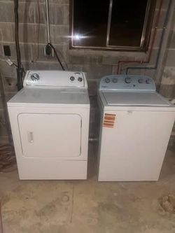 New washer and dryer