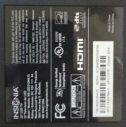 Insignia NS-32D312NA15 32" LED 720p HDTV