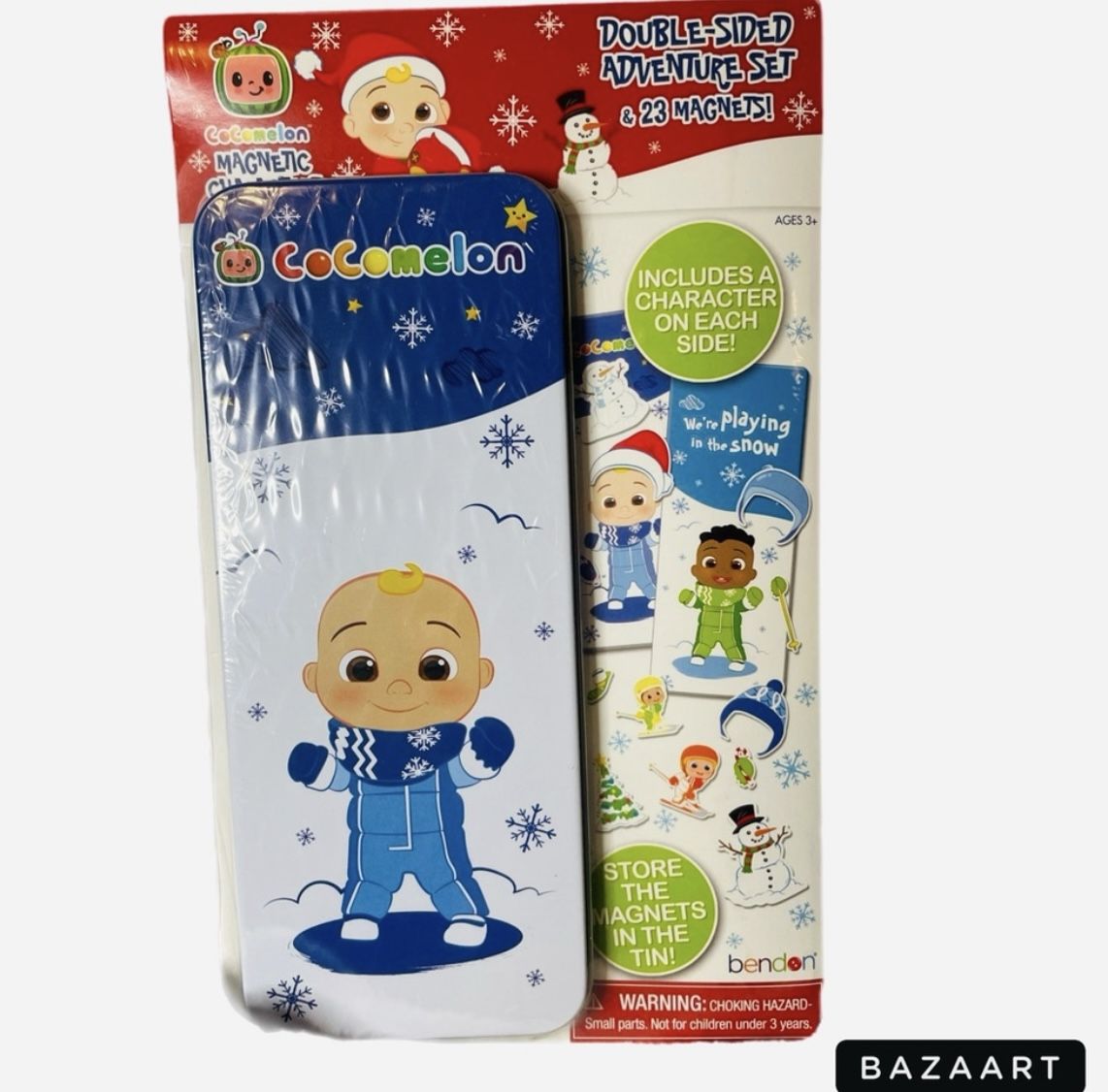 New Cocomelon Magnetic Dress Up Doll Set