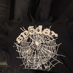 Black And White Sp5der Hoodie 