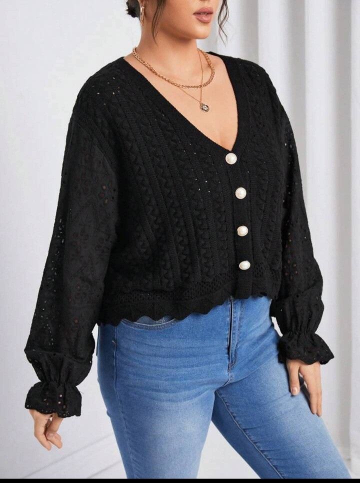 Cardigan Negro Dama 🖤