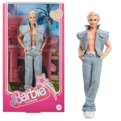 Barbie: The Movie Collectible Ken Doll Denim Matching Set - NEW