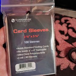 Card sleeves