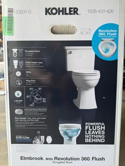 Kohler Elongated Toilet