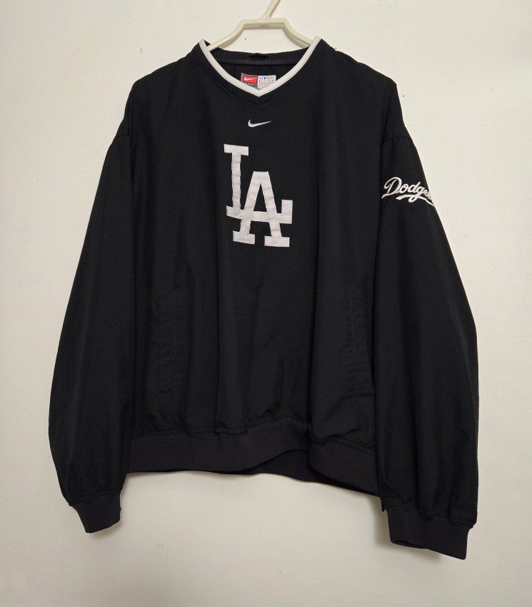 Rare Y2K Vintage Nike Dodgers Pullover Jacket