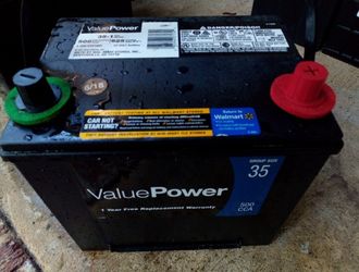 Valuecraft group 35 car truck battery perfect condition