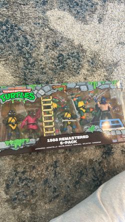 Ninja turtles 1988 remastered 6 pack
