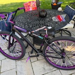 🔥 Custom SE Big Flyer 29” BMX Bike - Purple/Black + $100 Magura Brakes 🔥