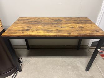 Contemporary Modern Wood Computer Desk