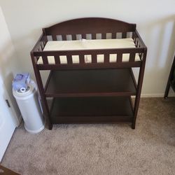 Changing Table With Pad