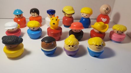 16 Fisher price chunky people little people lot