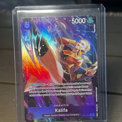 Kalifa Alt Art English One Piece Card Eb-01!! 