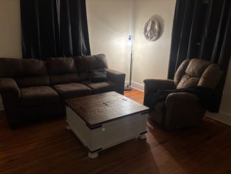 Couch and recliner