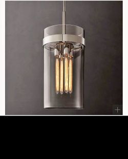 RH Ravelle Pendant Light 12" Crystal Ceiling Light
