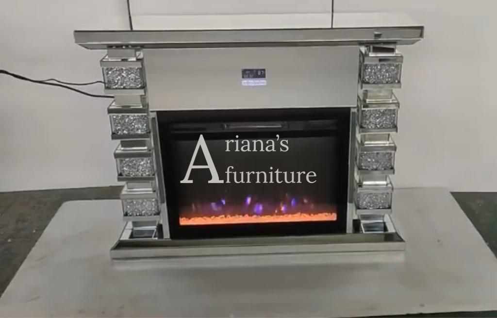 New Bluetooth Electric Fireplace