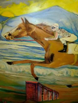 Salt water river filly, 5ftx4ft