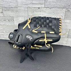 Rawlings Black RSB Softball Series Glove SS13W 13" Leather Palm right-hand throw NWOT