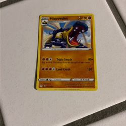 Hippowdon Pokémon Card