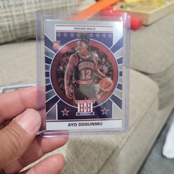 Ayo Dosunmu Rookie Hometown Heroes Basketball Card