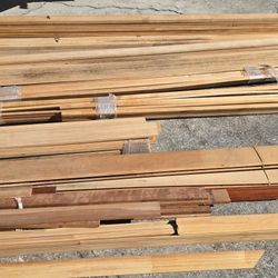 Bulk Hardwood Trim & Molding – 791 ft Oak & Cherry 