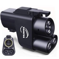 Adaptador NACS a CCS, 500A/250KW, carga rápida CC compatible con tu CCS1 EV en Tesla Supercharger Station Tesla a CCS Adaptador compatible con Ford, R