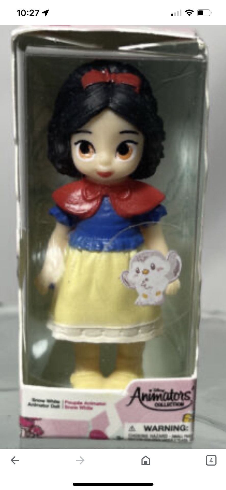 Disney Snow White Mini Brand Collectible