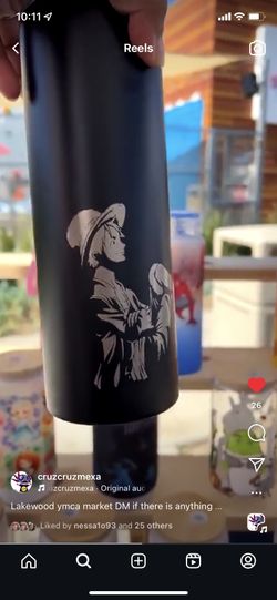 Metal Engraved Tumbler 