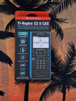TI-Nspire CX II CAS Graphing Calculator