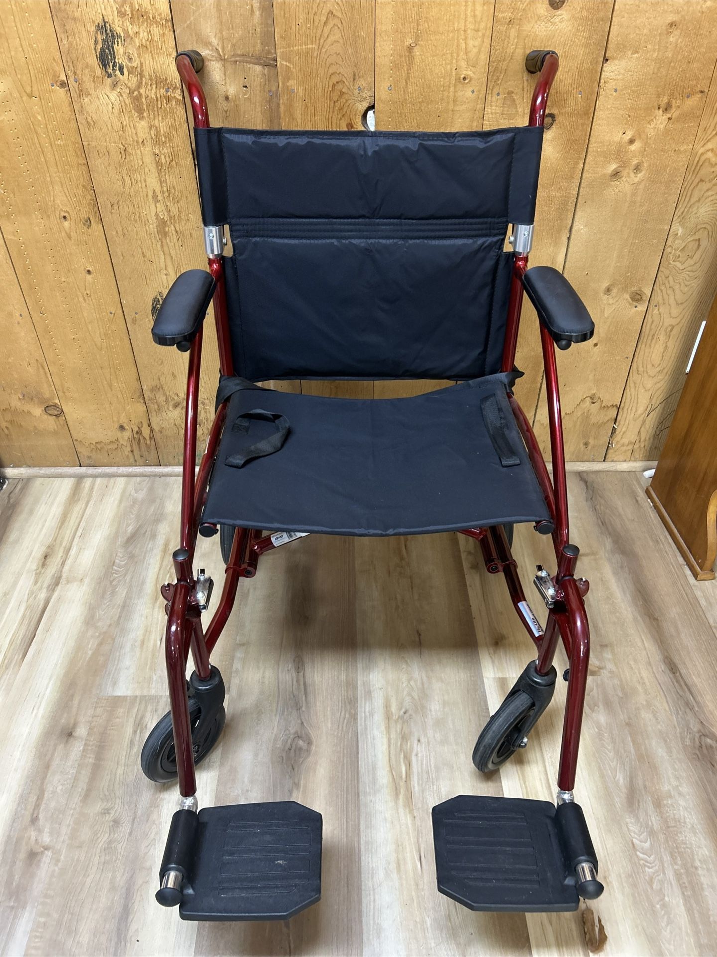 Drive Medical Fly-Lite 19" Aluminum Transport Chair Wheelchair