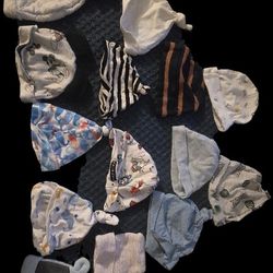 14 Baby Hats 