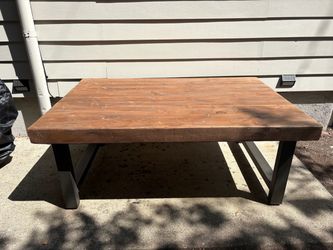 Solid Wood Coffee Table - Potery Barn