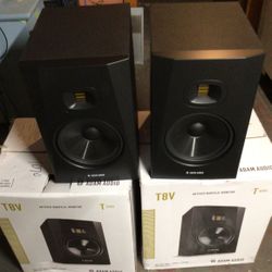 ADAM T8V PAIR TS10 SUB AND M-AUDIO AIR INTERFACE