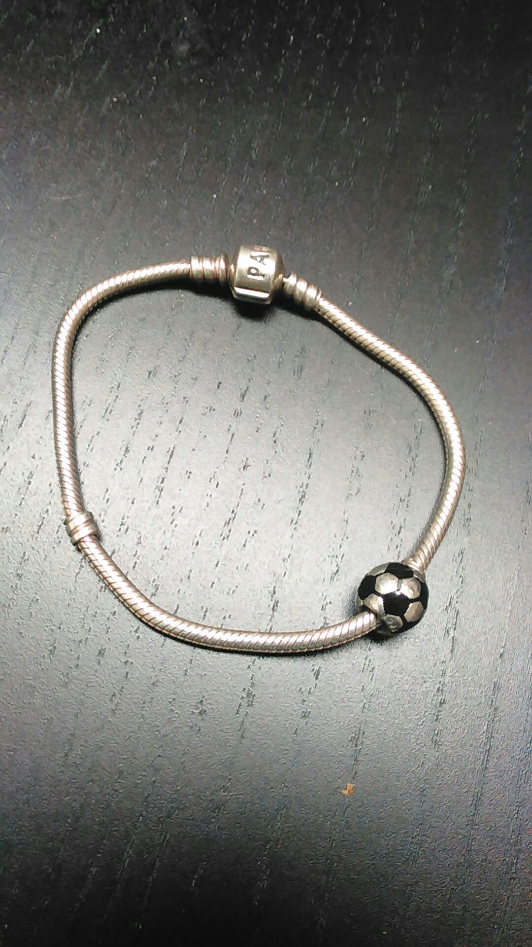 Pandora Sterling Silver Bracelet with Charm