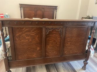 Full Size Bed head and foot board