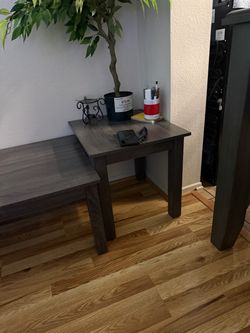 Grey Coffee Table & 2 Side Tables
