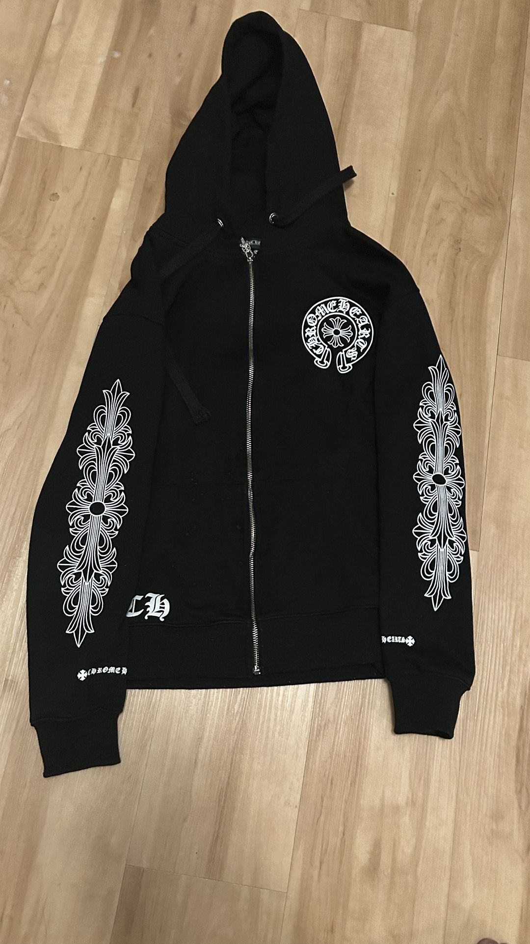 Chrome Hearts Zip Up Hoodie