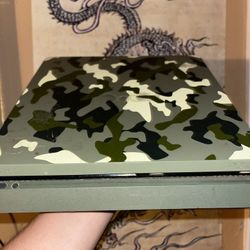 Digital Only! Call Of Duty Version World War II COD Green Camo PlayStation 4 Slim PS4 Video Game Console System