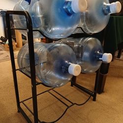 3 Tier 5 Gallon Water Jug Rack