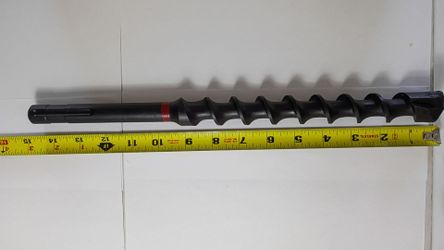 HILTI SDS-MAX 1x3/32" Masonry Drill Bit 9.5" Depth 14.5" L