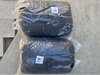 2 sleeping bags and tent