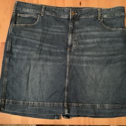 Lee Denim Skirts(2) Size 24W