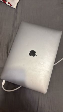 Silver MacBook Air