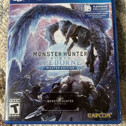 Monster Hunter world Iceborne Master Collection PS4