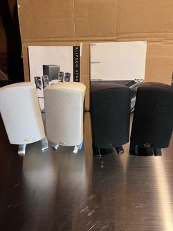 Klipsch Quintet Speaker Sets (Clean!) – Includes Owner’s Manual