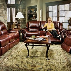 Italian Leather Sofa Love Seat 