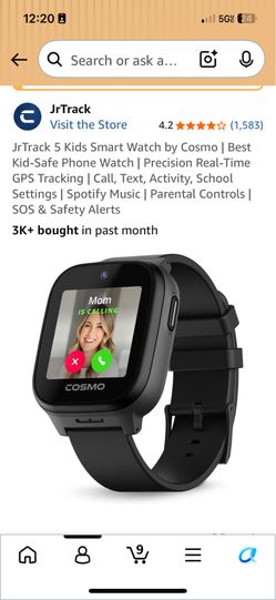 JrTrack 5 Kids Smart Watch by Cosmo