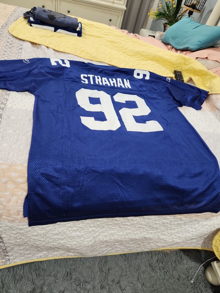 Reebok NY Giants Jersey 92 Strahan Xl